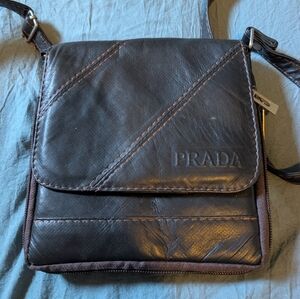 Brown Leather Crossbody Bag